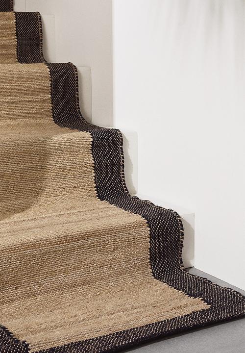 H&M - Rectangular jute rug - beige,multi