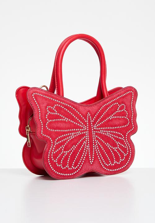 Tessa Design - Freya butterfly bag - red