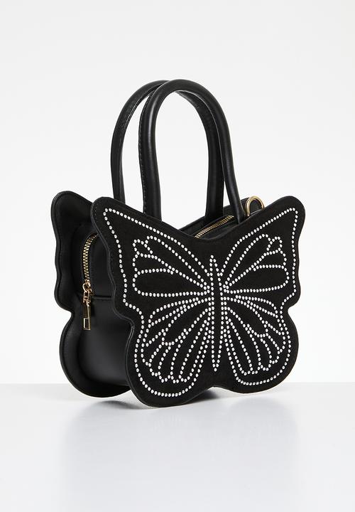 Tessa Design - Freya butterfly bag - black