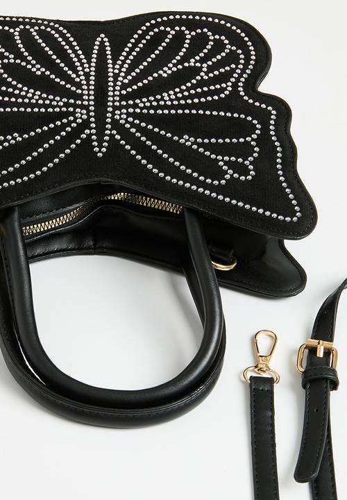 Tessa Design - Freya butterfly bag - black