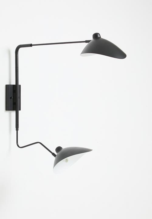 Sixth Floor - Mago Wall Lamp - Black