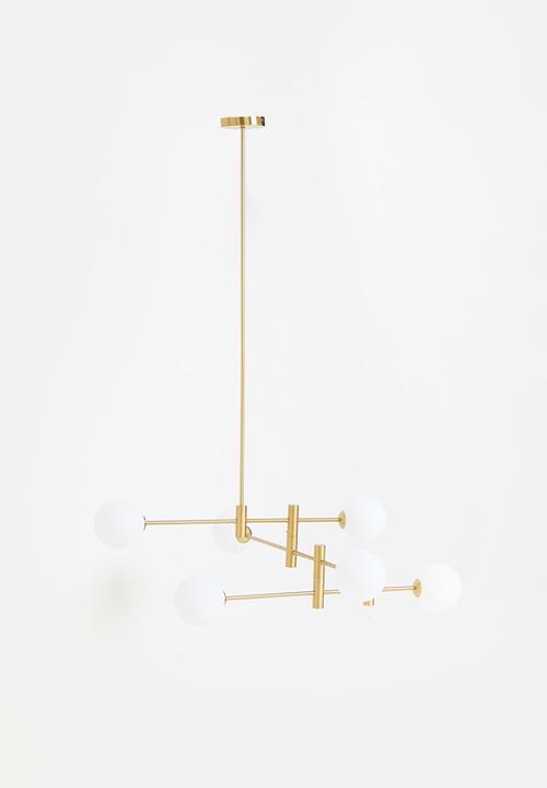 Sixth Floor - Siga Pendant Lamp - Gold