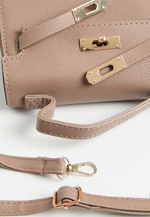 Superbalist - Brinley crossbody bag - taupe