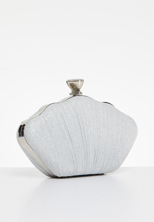Tessa Design - Amelia clutch bag-silver