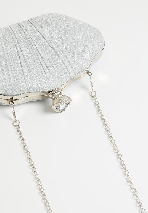 Tessa Design - Amelia clutch bag-silver
