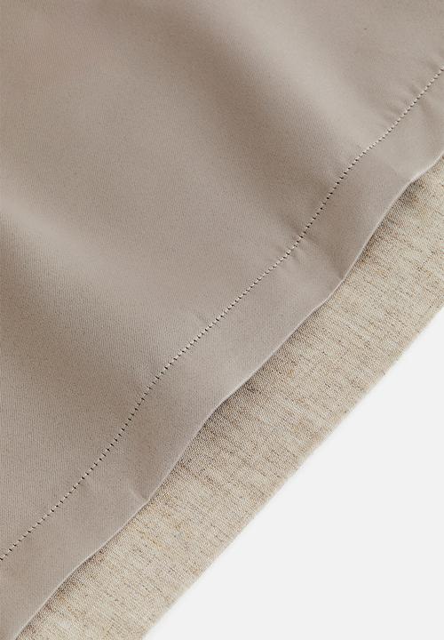 H&M - 2-pack blackout lyocell-blend curtains - beige
