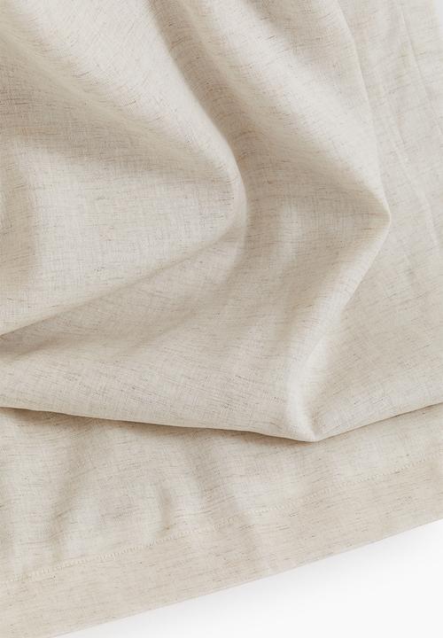 H&M - 2-pack blackout lyocell-blend curtains - white