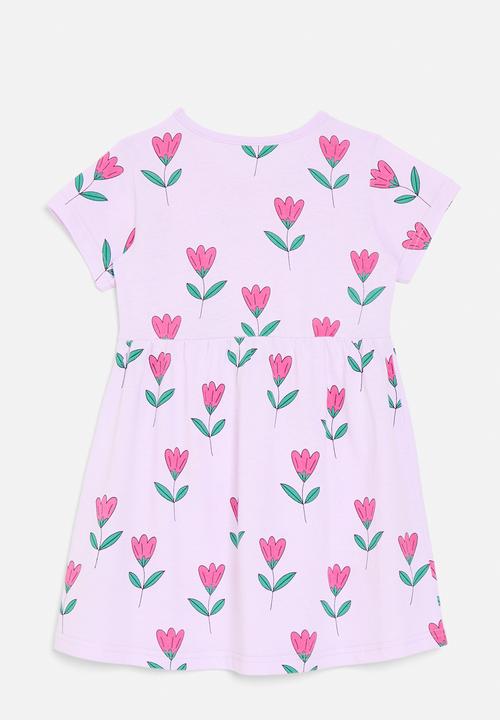 Pop Candy - Printed dress - purple