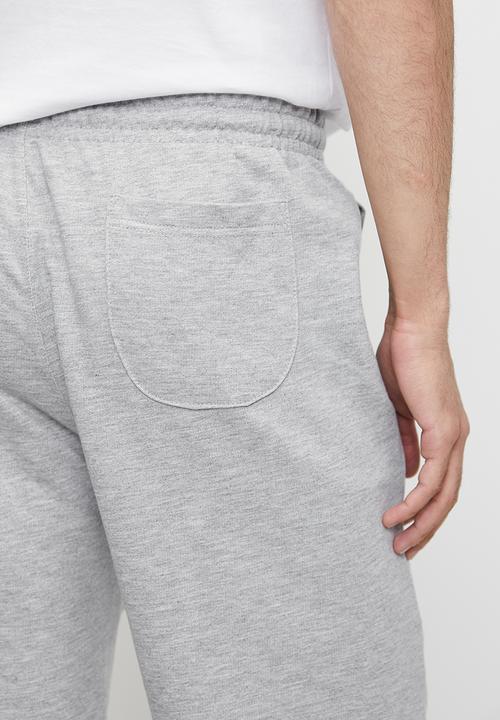 DC - Dc logo short - grey heather (knfh)