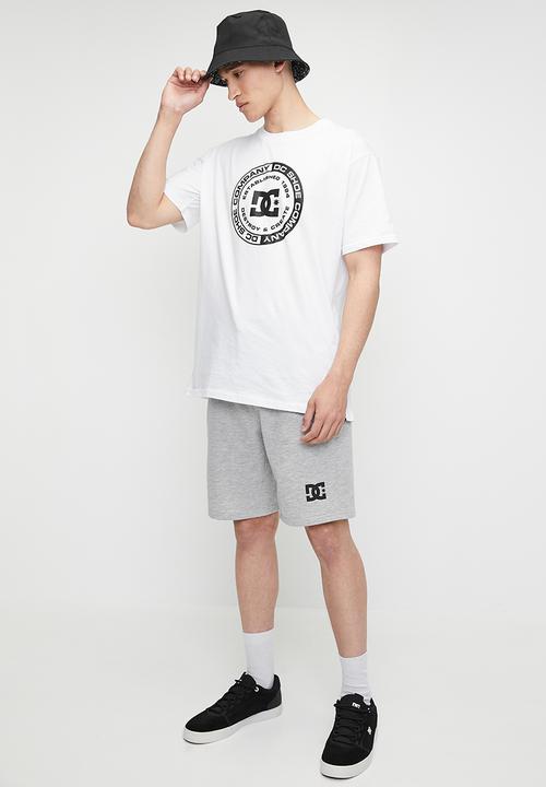 DC - Dc logo short - grey heather (knfh)