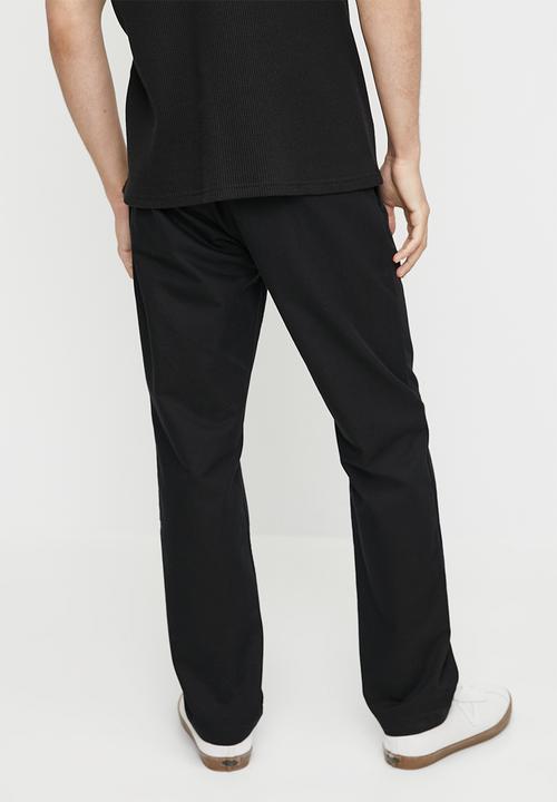 Vans - Authentic chino slim pant - black