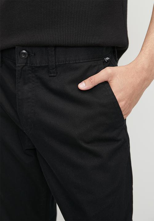 Vans - Authentic chino slim pant - black