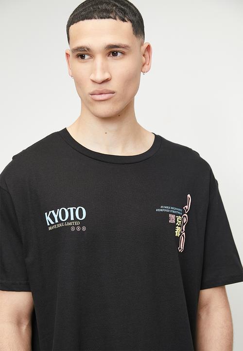 Brave Soul - T-Shirts - Jet Black