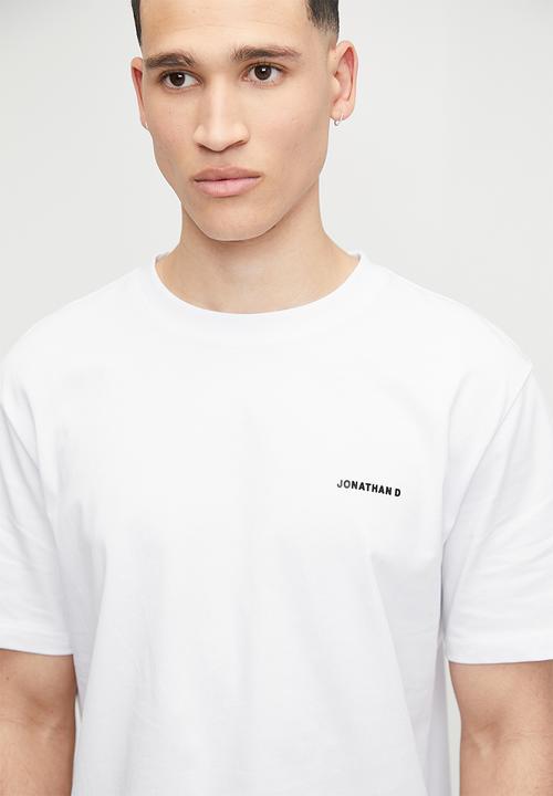 Jonathan D - CELER Crew Neck T-Shirt  - White