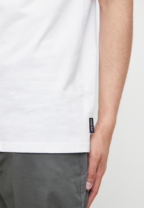 Jonathan D - CELER Crew Neck T-Shirt  - White