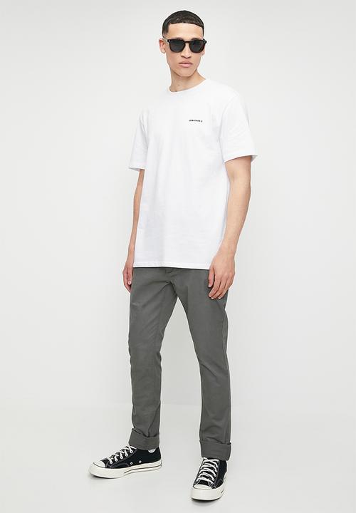 Jonathan D - CELER Crew Neck T-Shirt  - White