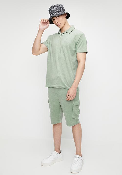 Brave Soul - Polo T-Shirt - Mint Green
