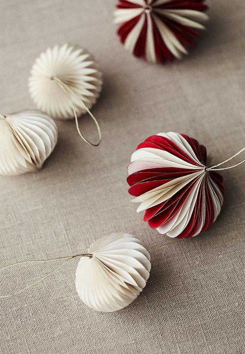 H&M - 2-pack christmas decorations - red,multi