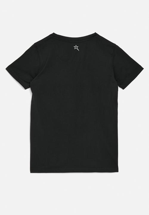 SOVIET - Boys crew neck  fashion tee - black