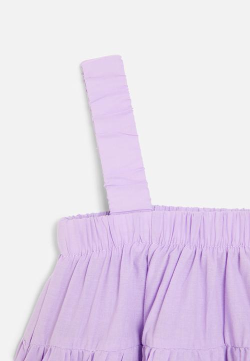 Pop Candy - Tiered strap dress - purple