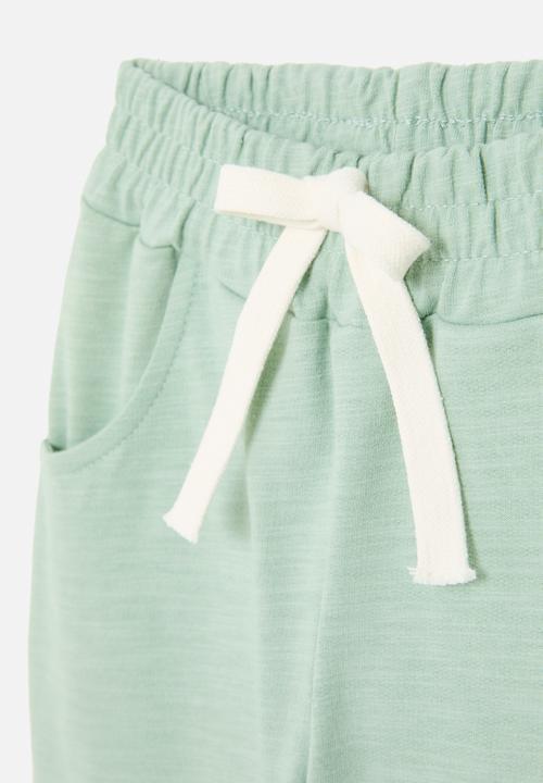 Pop Candy - Drawstring shorts - light green