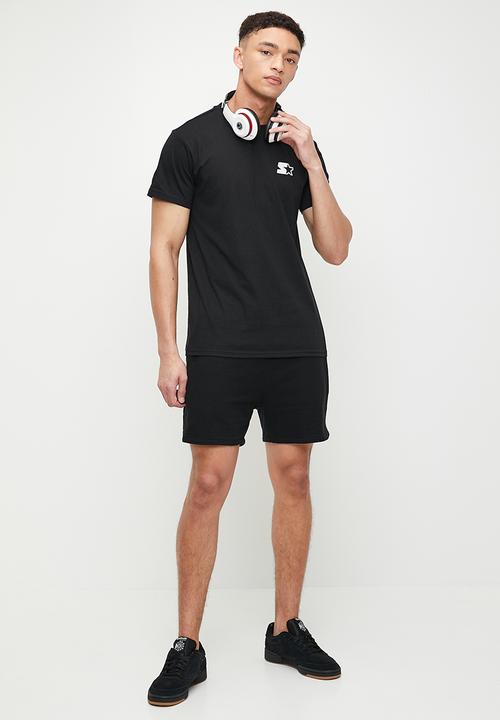 Starter - Starter s-star logo tee - black