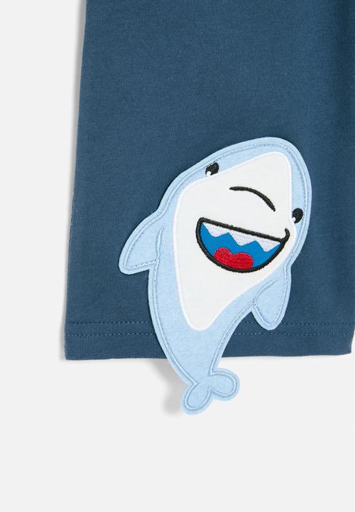 Pop Candy - Shorts - Dark & light blue