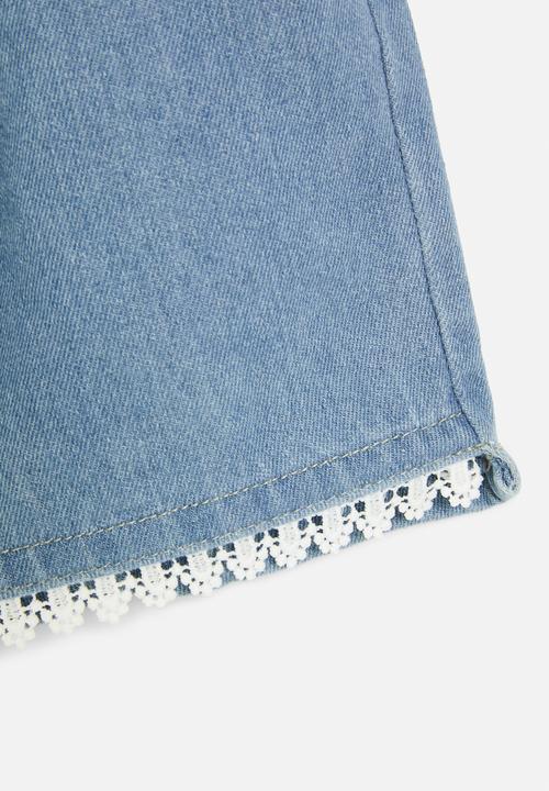 Pop Candy - Denim shorts - stonewash