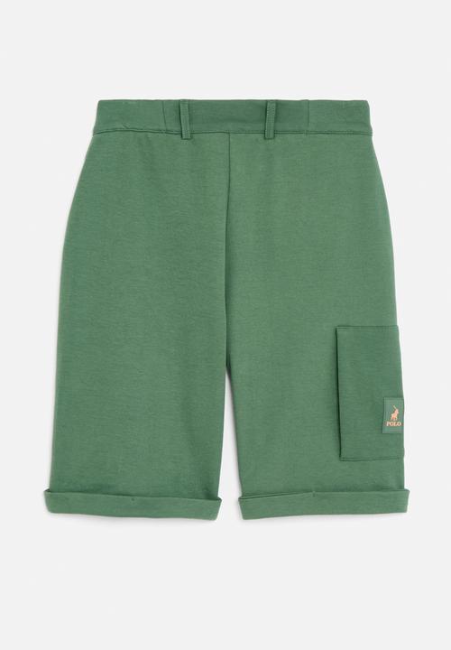 POLO - Boys jagger utility short - forest green