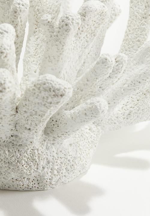 H&M - Coral sculpture - white