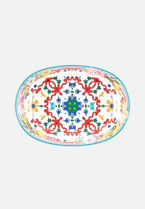 Guzzini - Flower & Lemon serving bowl - Multi