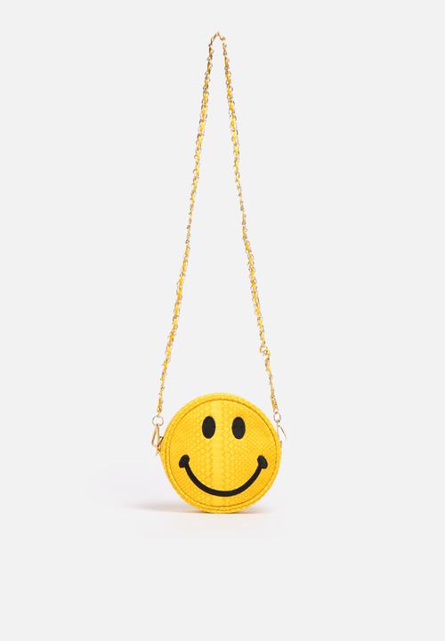 smiley sling bag