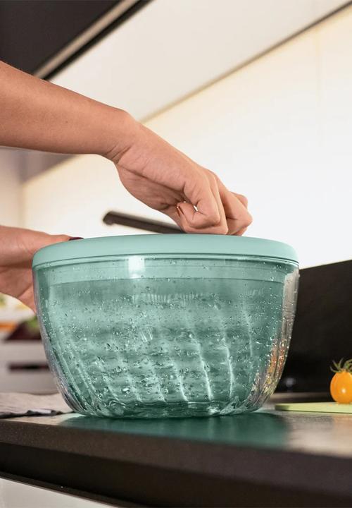 Guzzini - Spin & store salad spinner - Mint