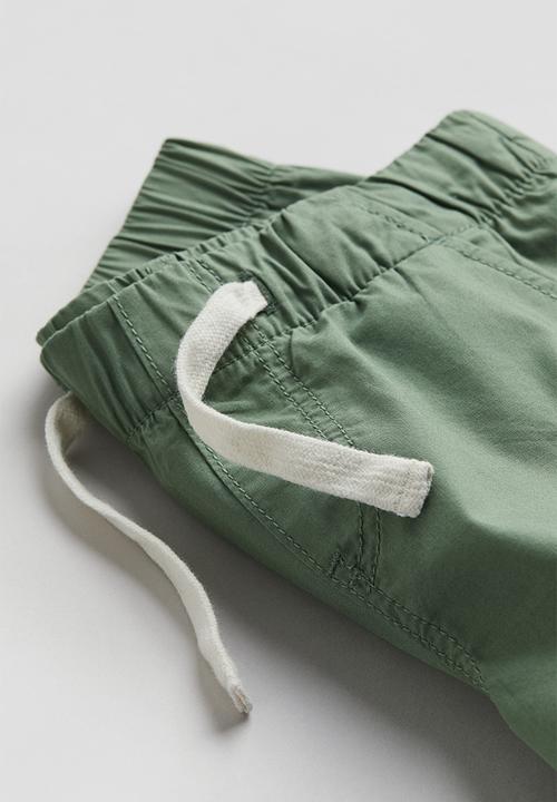 H&M - Cotton shorts - green