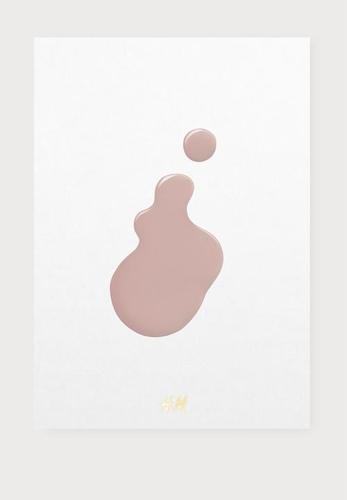 H&M - Fast-drying nail polish - pink