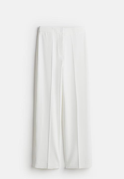 H&M - Wide trousers - white