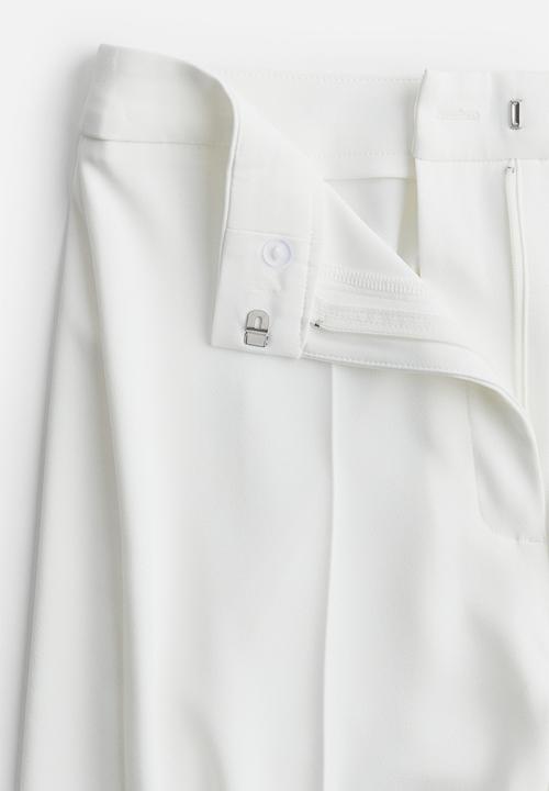 H&M - Wide trousers - white