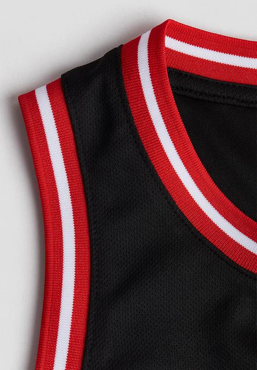 H&M - Mesh basketball vest top - black mavericks