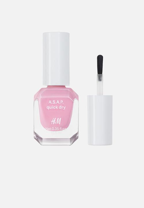 H&M - Fast-drying nail polish - pink