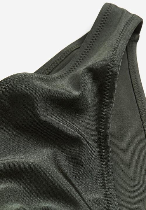 H&M - Bikini bottoms - Dark khaki green