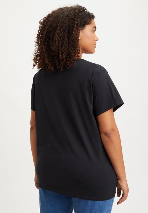 Levi’s® - Plus Perfect Vneck Tee - Caviar