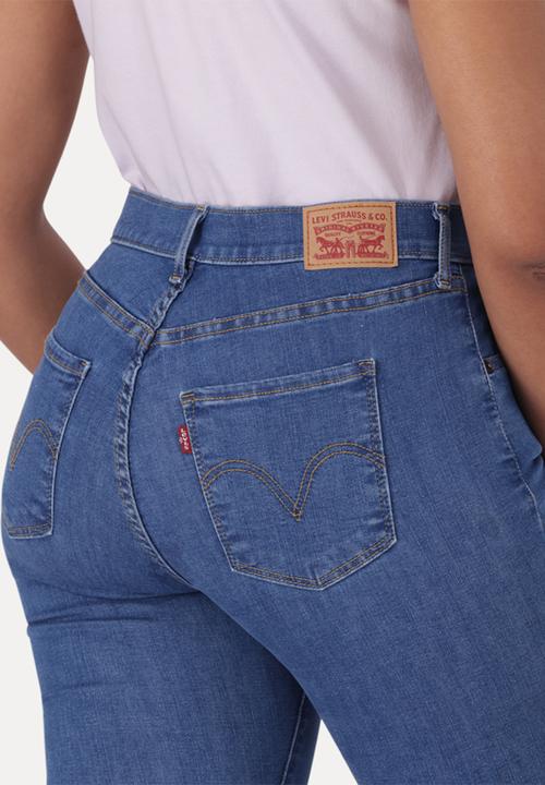 Levi’s® - Curvy Hirise Superskinny - Beach Break Stone