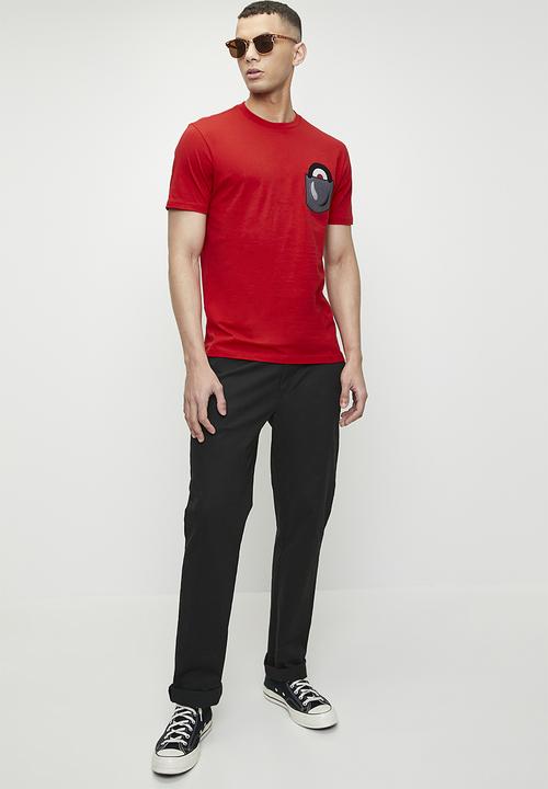 Ben Sherman - Target Pkt Tee-Shirt - Red