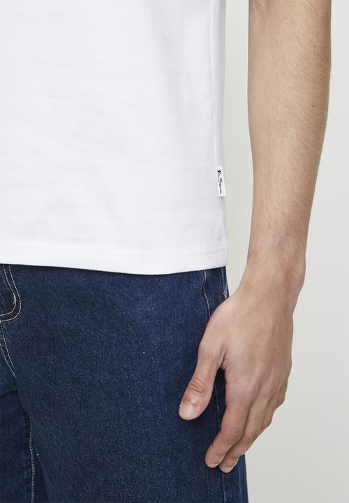 Ben Sherman - Happy Bears Tee Textured face - White