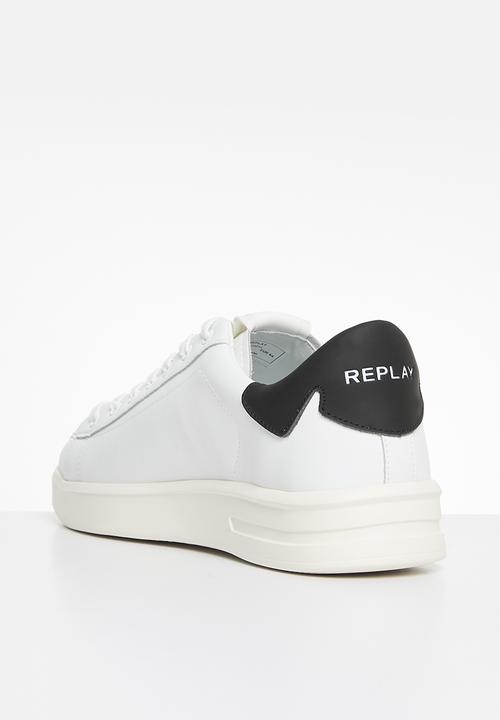Replay - University - university m prime 2 -  white & black