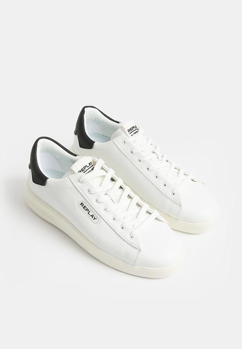 Replay - University - university m prime 2 -  white & black