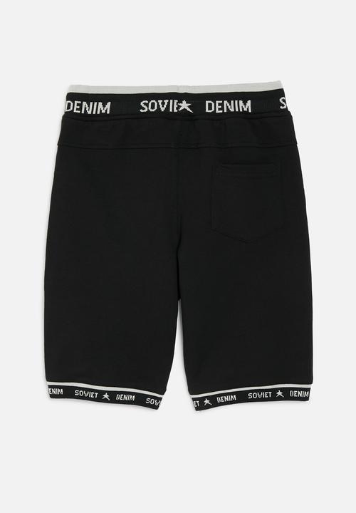 SOVIET - Boys track short - black
