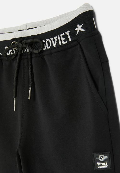 SOVIET - Boys track short - black