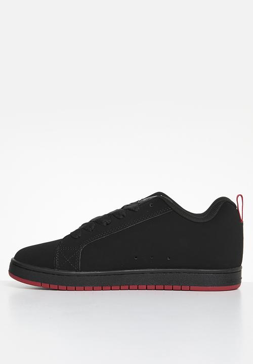 DC - CCourt Graffik Sq - Black/Grey/Red