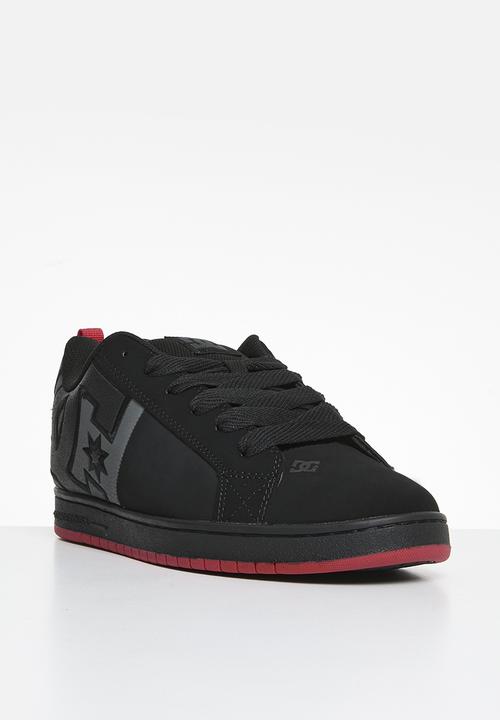 DC - CCourt Graffik Sq - Black/Grey/Red